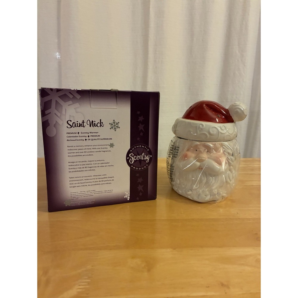 Saint Nick 2013 Holiday Scentsy Wax Warmer NIB Retired